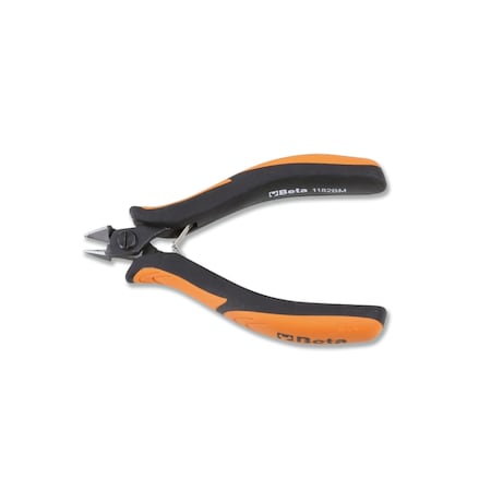 Beta 1185BM Diagonal Flush Cutting Nippers, Slim Tips, Bi-Material Handles 011850101